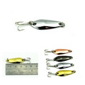 Shiny Metal Fishing Lure With Hook - 3.5 Cm Long
